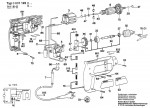 Bosch 0 601 122 042 Drill 240 V / GB Spare Parts